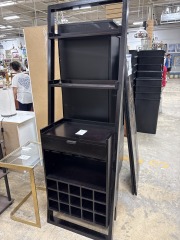 Ladder Wine Shelf