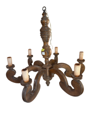 Wooden Chandelier