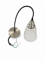 Nickel Pendant Light
