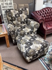 Chair + Ottoman