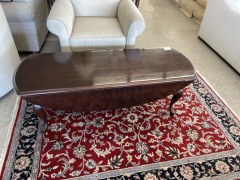 Oval Drop Leaf Coffee Table