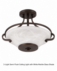 White Marble Shade