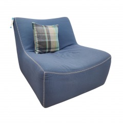 Blue Swivel Lounger