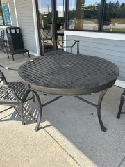 Large Round Outdoor Table