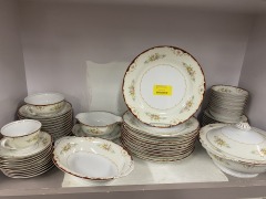 Kongo Hand Painted Japanese China (Set of 95)