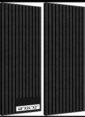 Black Acoustic Panels