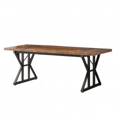 3829 PAL | TRIBESIGNS Farmhouse Dining Table for 6