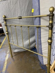 Bronze Look Full Metal Headboard