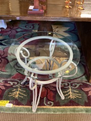 Glass Top Table