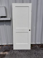 2-Panel Solid Wood Door 31 3\/4\