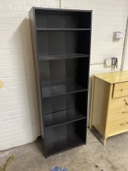 Dark Wood Bookshelf