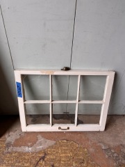6 Pannel Wood Window 31 1\/8\
