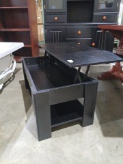 Black coffee table 3433