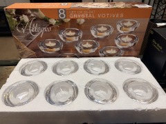 Online: D-8 Crystal Votives for candles