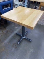 Buther Block Pedestal Table 24\
