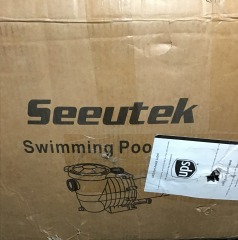 Seeutek brand swimming pool pump *UNTESTED SOLD AS IS*