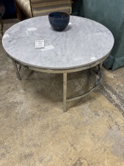 Feather Modern Marble Coffee Table