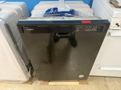 WHIRLPOOL BLACK DISHWASHER - NEW