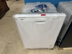 WHIRLPOOL WHITE DISHWASHER - NEW
