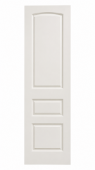 White 3-panel Door
