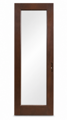 Full-lite Wood and Glass Door