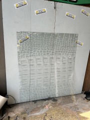 Alligator Print Acrylic Sheet 60\