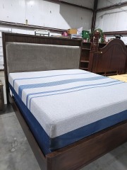 California King bed w\/mattress 3461