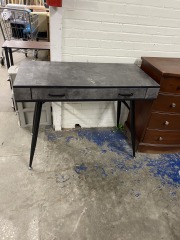 Grey MCM Style Desk