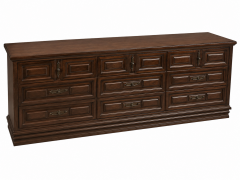 9 drawer dresser w\/ mirror