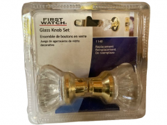 Glass Knob Set