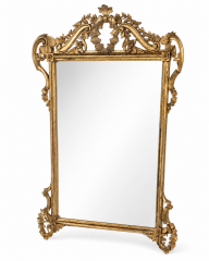 Baroque-style Gilt Mirror