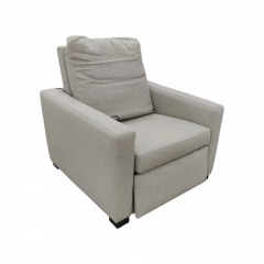 Grey Powered Reclining Chair - Tested