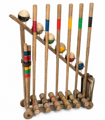 Vintage Croquet Set