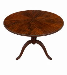 Vintage Pedestal End Table