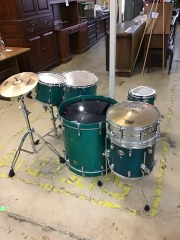 ddrum D2 5-Piece Drum Set - Lime Sparkle