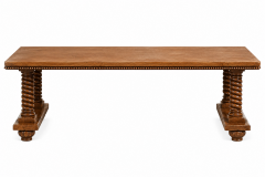 Jacobean Style Oak Coffee Table