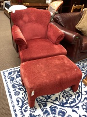 Chair + Ottoman Set