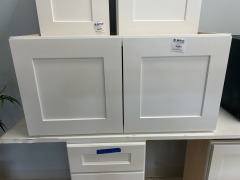 Above Fridge Cabinet White