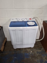 Portable Mini Twin Tub Washing Machine and spin dryer combo