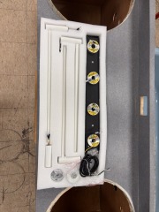Claire 3-Bar Electric Towel Warmer White