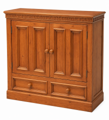 Pine Media Cabinet