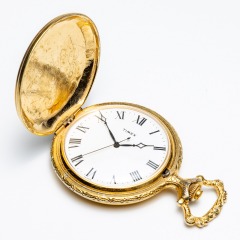 Timex Roman Numeral Dial Pocket Watch