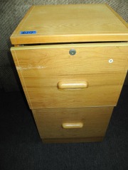 Wood Verticle File Cabinet