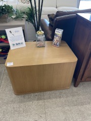 Modern Block End Table