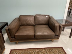 Like New Article 66.5 Leather Sofa