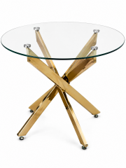 Contemp. Glass Accent Table