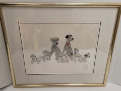 Disney 101 Dalmations Limited Edition Sericel