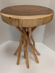Teak Wood End Table