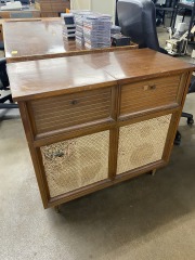 Vintage MCM High Fedelity Record Cabinet (For Restoration)