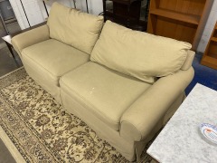 V-Craftwork Beige Sleeper Sofa (No Delivery)